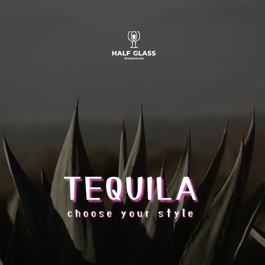 Ποτό τεκίλα σερβιρισμένο στο μπαρ του Half Glass
