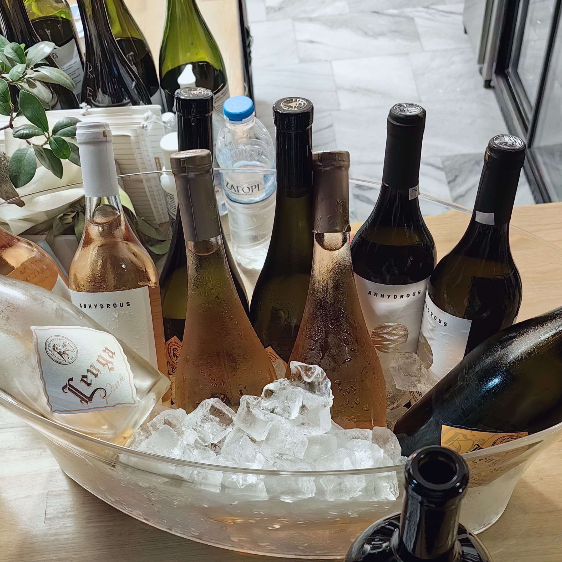 Μπουκάλια Lenga και Syrah στο Halfglass